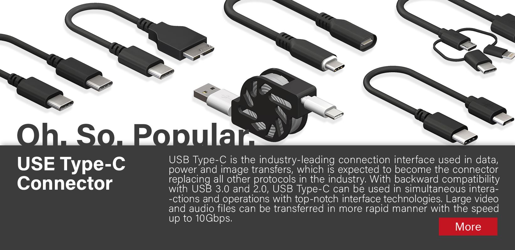Oh. So. Popular. USE Type-C Connector